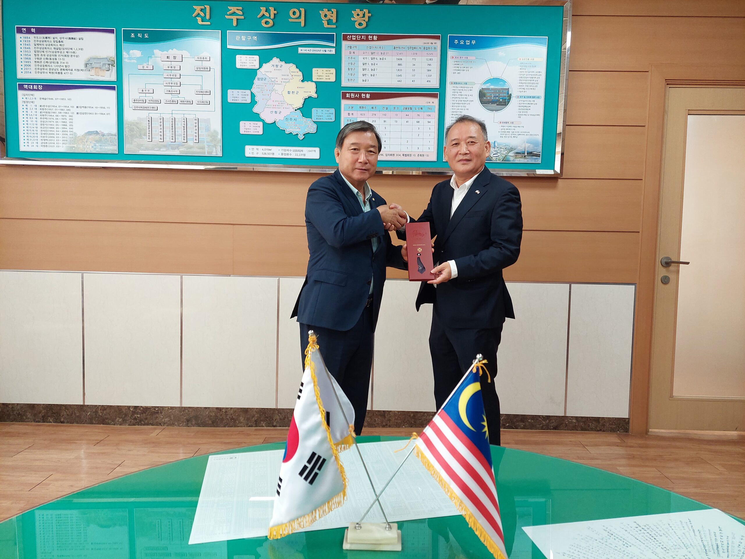 Sep 18, 2023 Visit Jinju Chamber of Commerce and Industry
