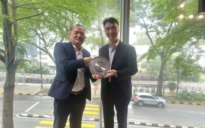 August 26, 2024, Presentation of a Plaque of Appreciation to Chairman Ha on His Return