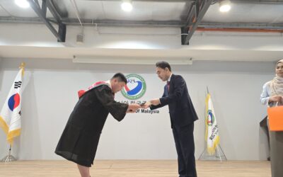 2026년 1월 16일, 코참 회장 표창 (한국국제학교 제 10회 졸업식)